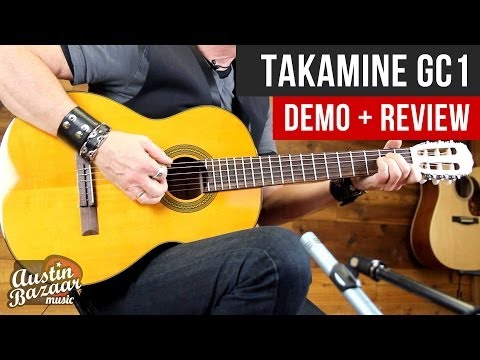 Обзор классической гитары Takamine GC1