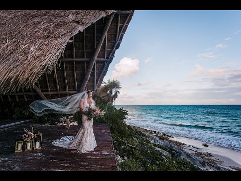 Exclusive Papaya Playa Project Tulum Destination Wedding Highlight Wedding Video