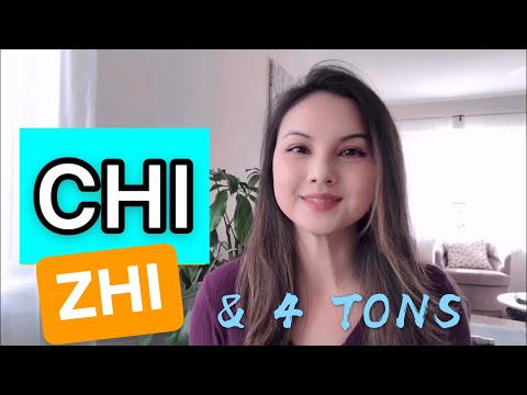 Os 4 tons em MANDARIM | sílaba CHI | AULA DE CHINÊS