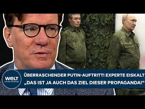 UKRAINE-KRIEG: Überraschender Putin-Auftritt! Experte knallhart "Das ist das Ziel dieser Propaganda"