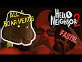 GET ALL 4 BOAR HEADS | Hello Neighbor 2 | Hunter House