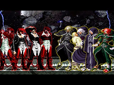 kof mugen Iori Yagami Team vs Igniz Team