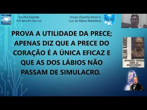 Momentos de reflexão com Kardec - 2ªf – 19/07/2021 - Cap.XI - INFLUÊNCIA DO ESPIRITISMO - INSTRUÇÕES