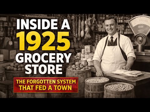 How a 1925 Grocery Store Really Worked - Before Supermarkets Changed Everything