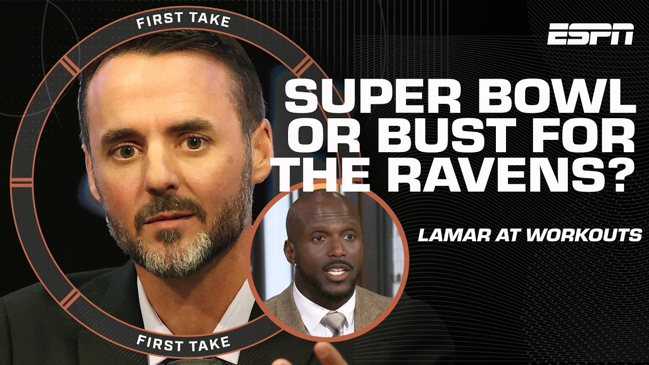 SETTING EXPECTATIONS for Jesse Minter's Baltimore Ravens 📈 'SUPER BOWL!' 🏆 - McCourty | First Take