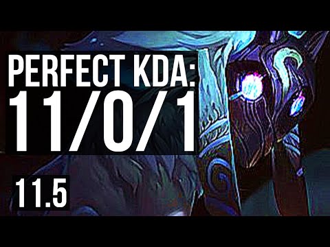 KINDRED vs ELISE (JUNGLE) | 11/0/1, Legendary, 1.2M mastery, 500+ games | BR Master | v11.5