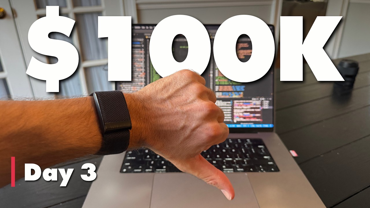 I Screwed Up… Big Time | $100K Challenge Day 3