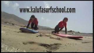 preview picture of video 'canary surf school,Lanzarote,kalufa surf school,August and September'