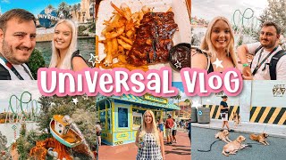 UNIVERSAL STUDIOS AND ISLANDS OF ADVENTURE VLOG | IT WAS SUPER BUSY! UNIVERSAL ORLANDO VLOG