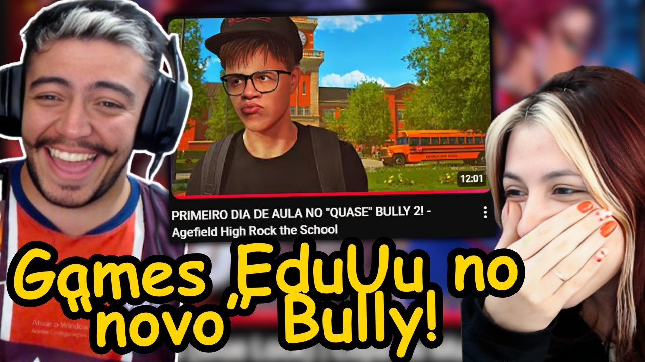 Games EduUu no PRIMEIRO DIA DE AULA NO "QUASE" BULLY 2! - Agefield High Rock the School | react
