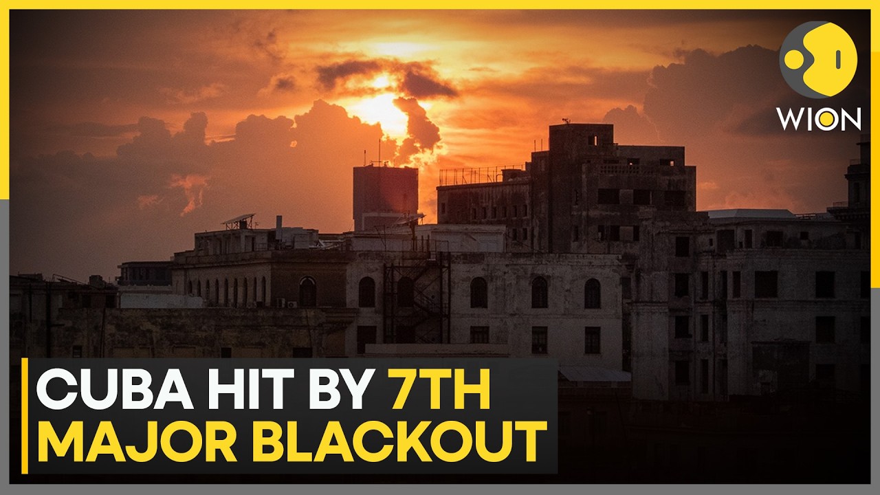 Cuba Hit By Seventh Major Blackout As Power Crisis Deepens | WION