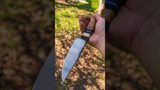 Fabricación de cuchillo artesanal con detalle de la bandera Argentina