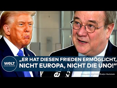 FRIEDENSDEAL IN ISRAEL: Laschet lobt US-Rolle – Deutschland will Wiederaufbaukonferenz starten!
