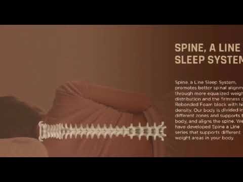 SPINE - A - LINE SERIES VIRGIN BONDED EASTMAN HOUSE MEMORY SENSE 2.0, Size/Dimension: 72X60X6, Thickness: 6''