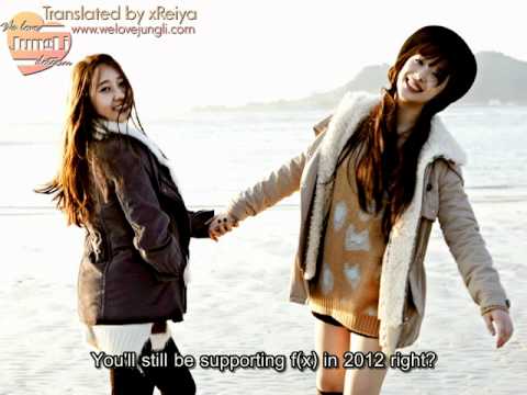 [Eng sub] 120123 KakaoTalk New Year Message - f(x)'s JungLi