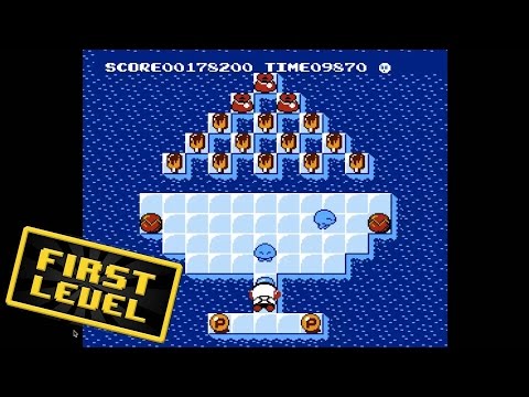Kickle Cubicle First Level Nintendo NES Video Game Retrogaming