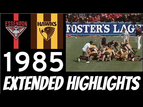 1985 VFL Grand Final - Essendon Vs Hawthorn (Extended Highlights)
