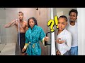 THEY CAUGHT US IN THE SHOWER TOGETHER