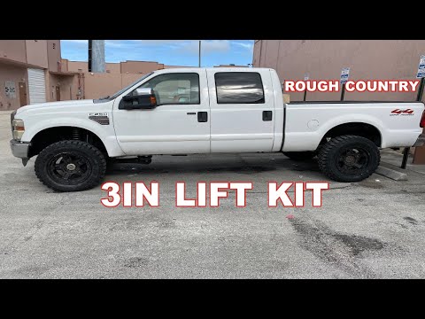 HOW TO INSTALL A 3 INCH LIFT KIT ON A FORD F-250