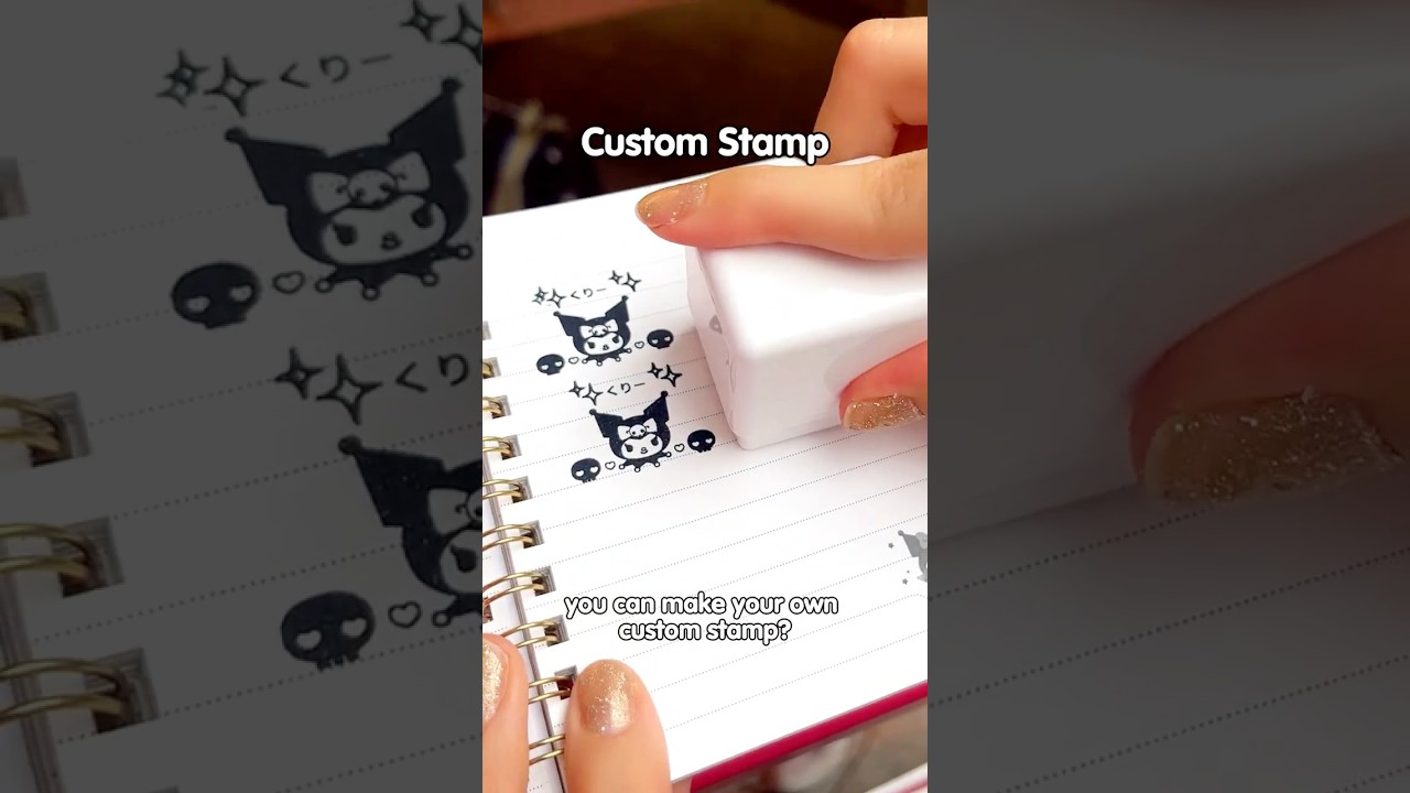 Designing My Dream Sanrio Stamp in Harajuku! 🎀💜