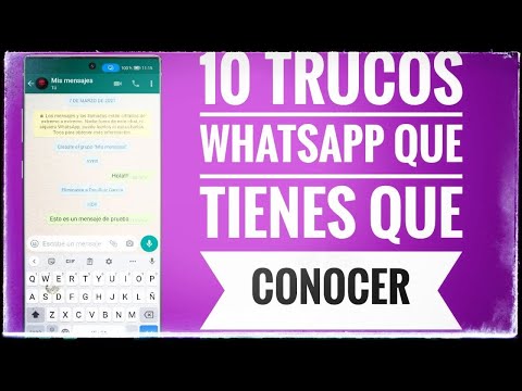 😜 10 TRUCOS IMPRESCINDIBLES para WhatsApp 👌