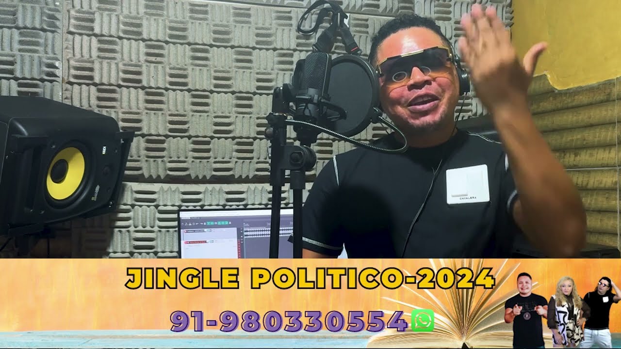 O HOMEM TA DISPARADO- JINGLE MÚSICA DE CAMPANHA ELEIÇÃO 2024