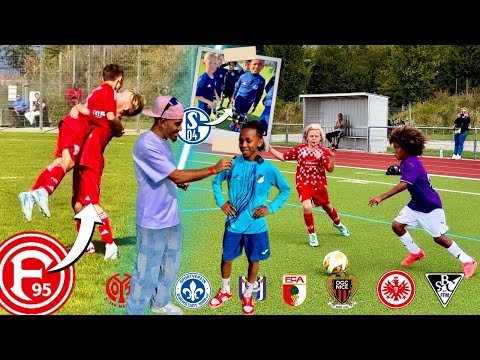 U10 Ausnahme Talente von Frankfurt, Augsburg, Darmstadt und Co. rasieren beim Turnier😱🚨