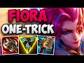 FIORA ONE-TRICK CARRIES IN CHALLENGER! | CHALLENGER FIORA TOP GAMEPLAY | Patch 14.10 S14