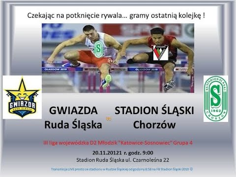 2021-11-20/09:00 SRS GWIAZDA RUDA ŚLĄSKA - KS STADION ŚLĄSKI CHORZÓW - wynik meczu 1:7