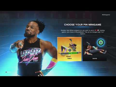 Training/Tutorial of WWE2K23
