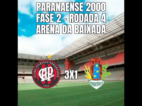 Paranaense 2000 - 2ª Fase - 4ª Rodada - Atlético 3x1 Prudentópolis