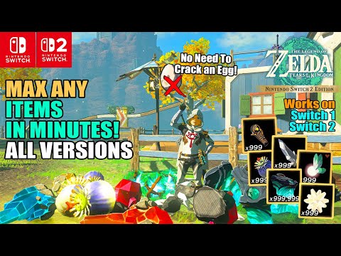 The ULTIMATE Item Duplication Glitch for All Versions 1.0-1.4.2 | Tears of the Kingdom Switch 1 & 2