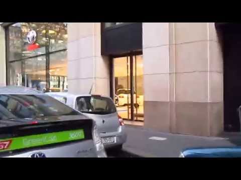 The streets of Paris.Champs Elysées.