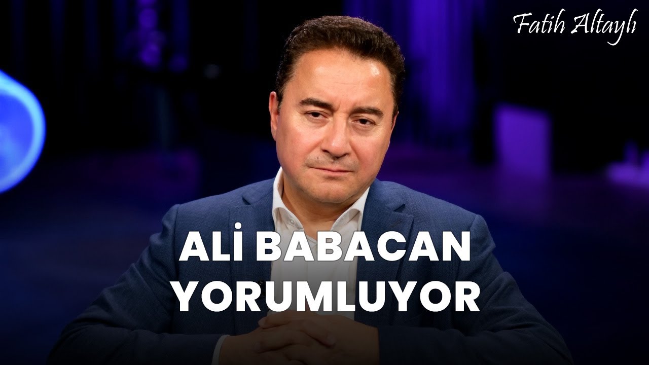 Fatih Altaylı YORUMLAYAMIYOR: "Denge" / DEVA Partisi Genel Başkanı Ali Babacan yorumluyor
