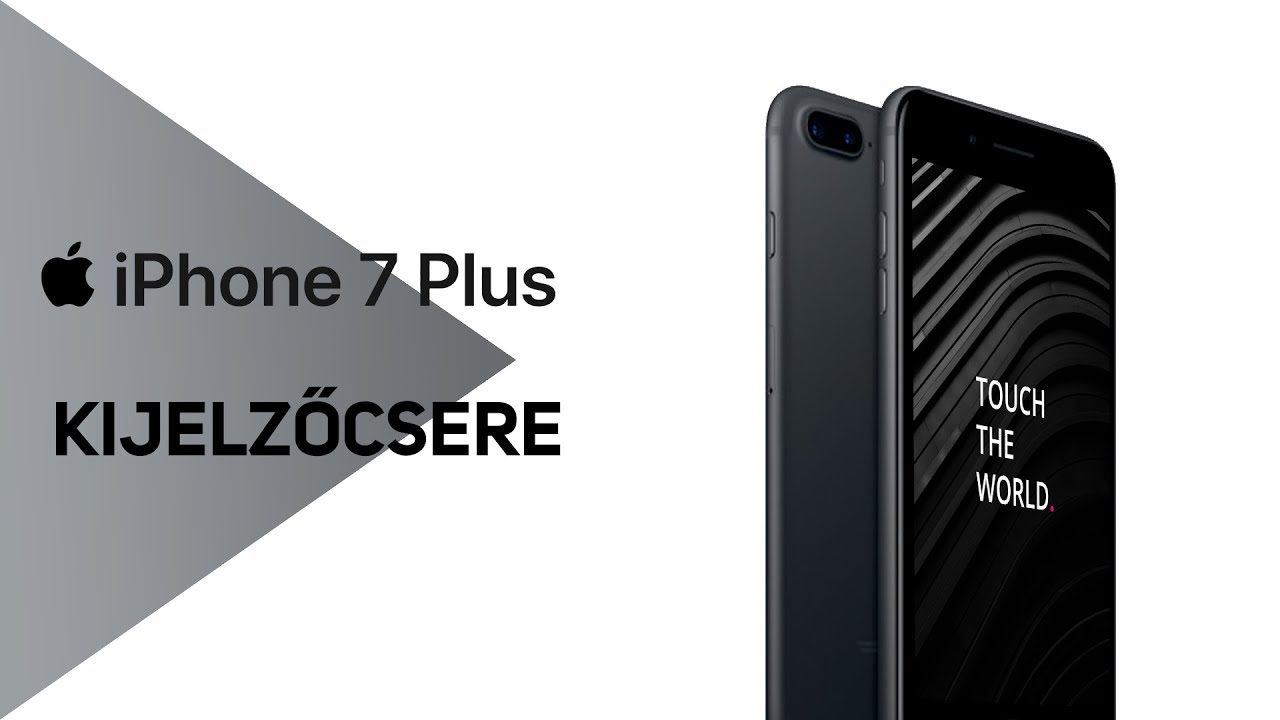 Apple iPhone 7 Plus gyári kijelző csere