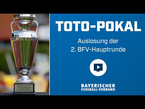 Toto-Pokal 2023/24: Auslosung der 2. BFV-Hauptrunde