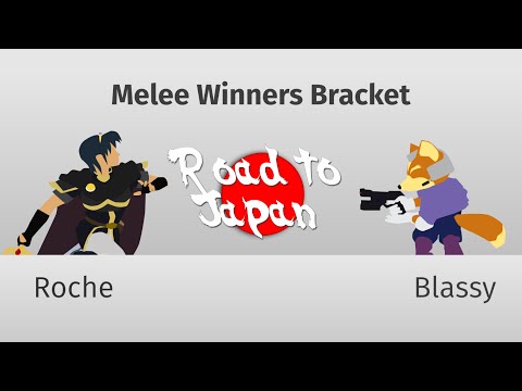 RtJ - Roche (Sheik, Marth) vs Blassy (Fox) - Melee Winners Bracket