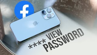 How to See Facebook Password on iPhone (tutorial)