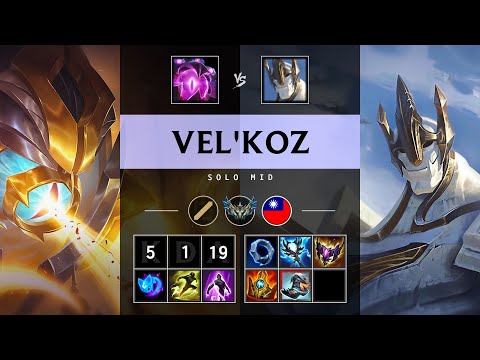 Vel'Koz Mid vs Galio - TW Challenger Patch 25.16