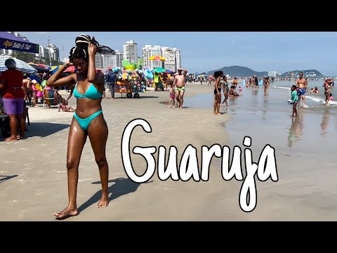 Pitangueiras Beach. Guaruja, Brazil