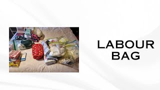 WHAT'S IN MY LABOUR BAG AND BABY BAG