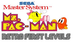 Ms. Pac-Man - Sega Master System (Retro First Levels)