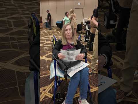 Robin S. speech test before LiveO2 session