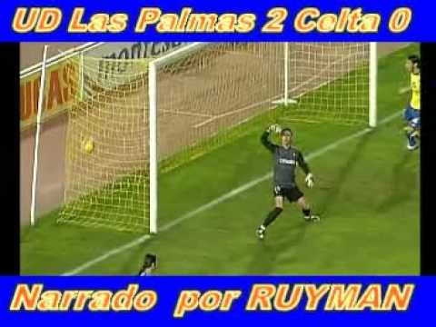 Tercer gol de Saul con la UD Las Palmas narrado por Ruyman