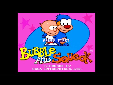 Bubble and Squeak - Sega Mega Drive / Genesis - Retro Gameplay [#23]