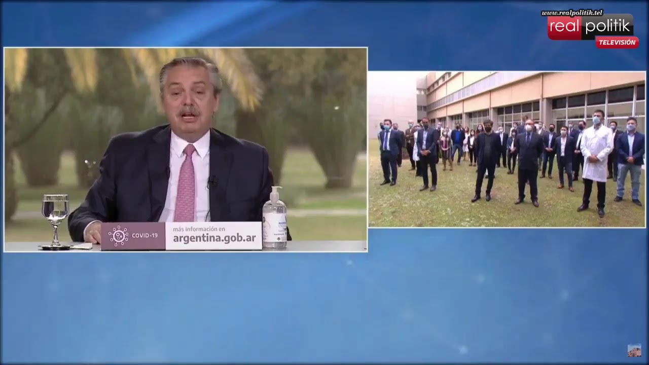 Alberto Fernández inaugura el sector COVID-19 del Hospital del Bicentenario de Ituzaingó