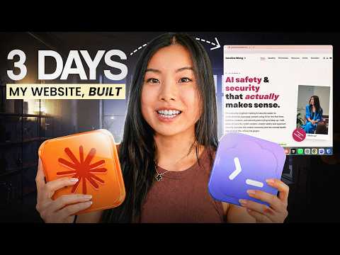 Video about building a website with AI