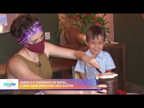 Como fazer panetone sem glúten 24 12 2020