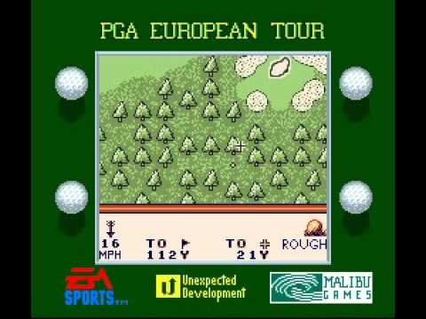 PGA European Tour Game Boy