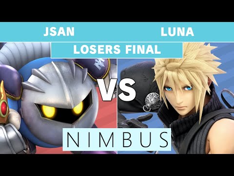 Nimbus #44 NSD | Jsan (Meta Knight) vs. Luna (Cloud) Losers Final - Smash Ultimate